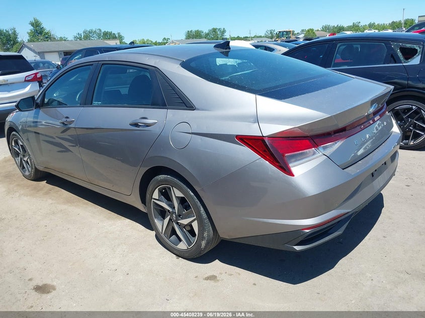 2023 Hyundai Elantra VIN KMHLS4AG7PU604427 IAAI salvage auction — HAIL, Salvage (Ohio), sold $3,650 on 2026-07-28 (photo 3)
