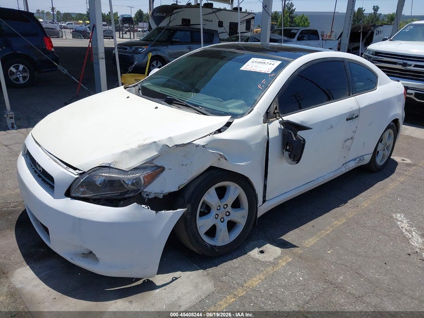 2007 Scion Tc VIN JTKDE177870186109 IAAI salvage auction — LEFT SIDE, Salvage (California), sold $375 on 2026-07-14 (photo 2)