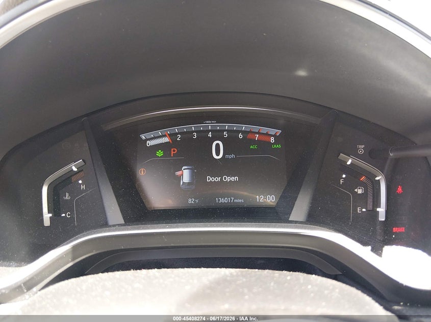 2018 Honda Cr-v VIN 7FARW2H54JE089113 IAAI salvage auction — REAR END, Salvage (Tennessee), sold $7,200 on 2026-07-15 (photo 7)