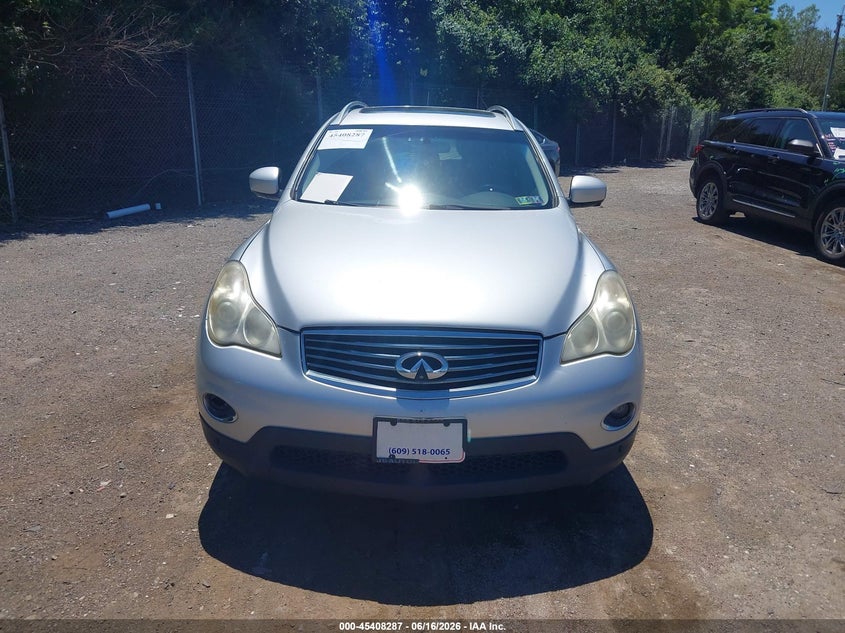 2011 Infiniti Ex35 VIN JN1AJ0HR1BM850934 IAAI salvage auction — NORMAL WEAR, Clear (Pennsylvania), sold $525 on 2026-07-10 (photo 6)