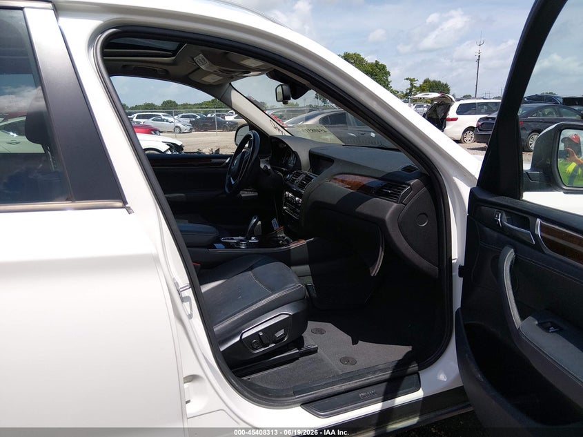 2015 BMW X3 VIN 5UXWX9C58F0D45871 IAAI salvage auction — FRONT END, Salvage (Louisiana), sold $2,000 on 2026-07-15 (photo 5)