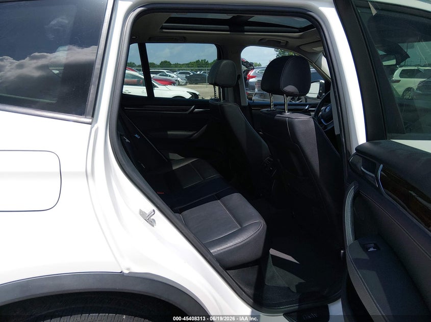 2015 BMW X3 VIN 5UXWX9C58F0D45871 IAAI salvage auction — FRONT END, Salvage (Louisiana), sold $2,000 on 2026-07-15 (photo 8)