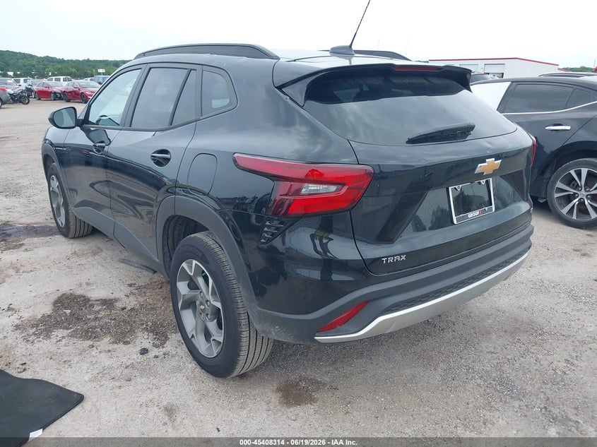 2025 Chevrolet Trax VIN KL77LHEP4SC340597 IAAI salvage auction — HAIL, Salvage Title, sold $9,100 on 2026-08-01 (photo 3)