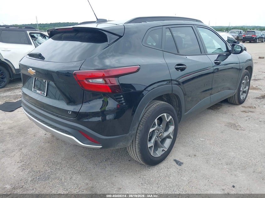 2025 Chevrolet Trax VIN KL77LHEP4SC340597 IAAI salvage auction — HAIL, Salvage Title, sold $9,100 on 2026-08-01 (photo 4)