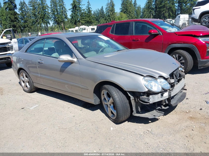 2005 Mercedes-benz Clk-class VIN WDBTJ65J65F165875 IAAI salvage auction — LEFT SIDE, Bill Of Sale (Washington), sold $300 on 2026-08-05 (photo 1)