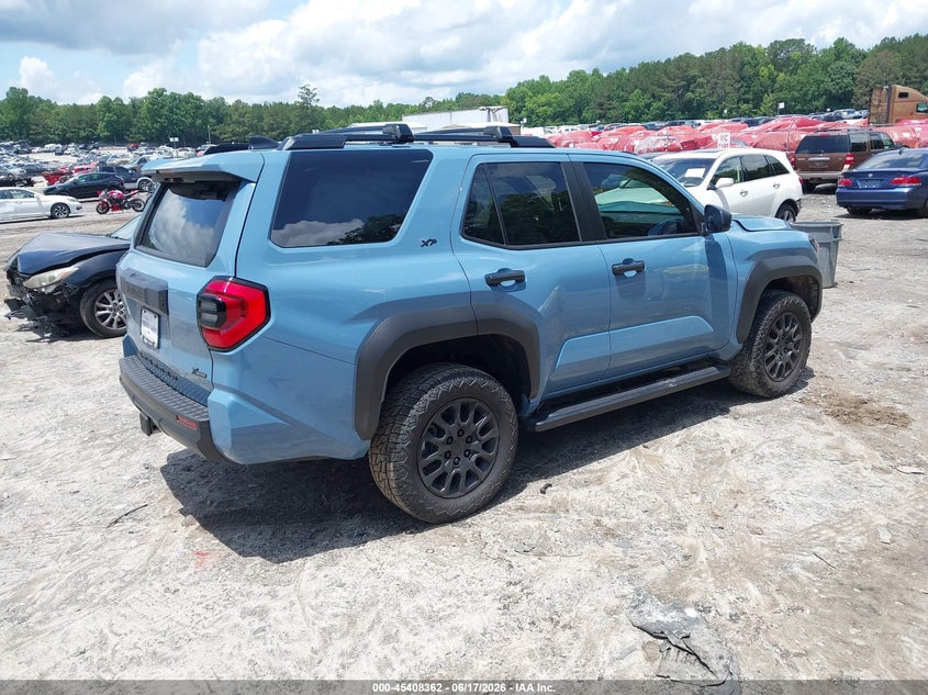 2026 Toyota 4runner VIN JTEVA5AR0T5011127 IAAI salvage auction — FRONT END, Salvage Title, sold $24,250 on 2026-10-09 (photo 4)