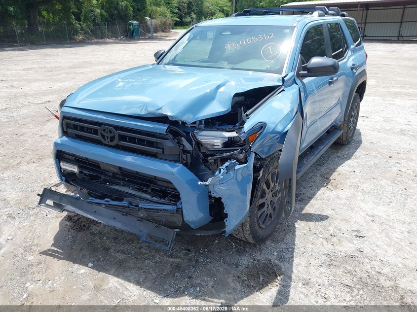 2026 Toyota 4runner VIN JTEVA5AR0T5011127 IAAI salvage auction — FRONT END, Salvage Title, sold $24,250 on 2026-10-09 (photo 6)