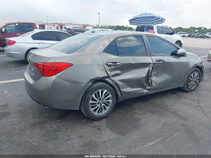 2019 Toyota Corolla VIN 5YFBURHE7KP897358 IAAI salvage auction — RIGHT SIDE, Rebuildable (Florida), sold $4,700 on 2026-07-09 (photo 4)