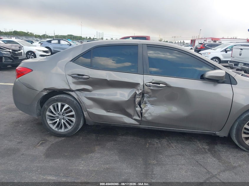 2019 Toyota Corolla VIN 5YFBURHE7KP897358 IAAI salvage auction — RIGHT SIDE, Rebuildable (Florida), sold $4,700 on 2026-07-09 (photo 6)