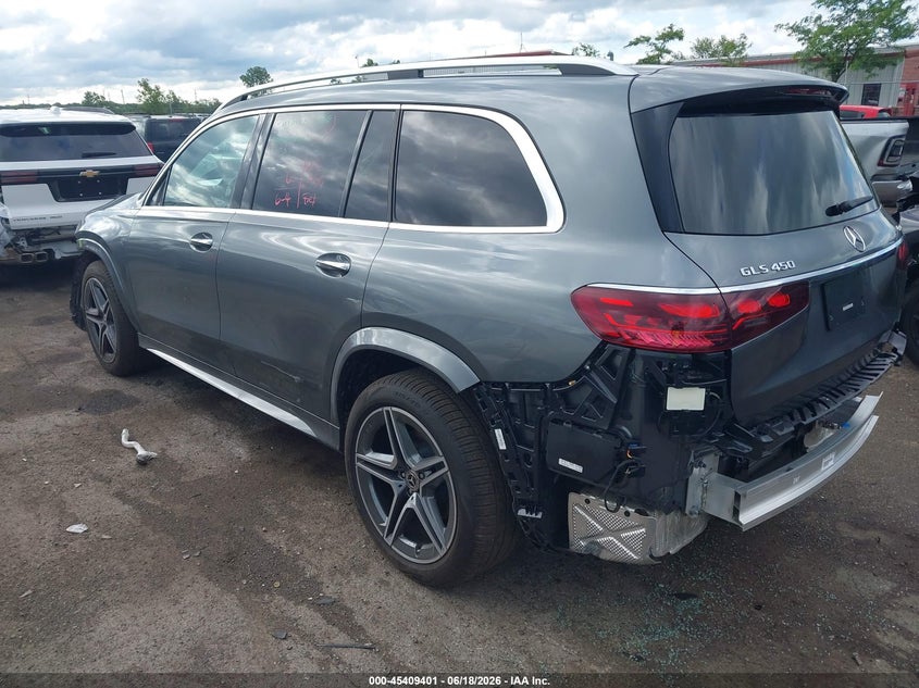 2026 Mercedes-benz Gls-klasse VIN 4JGFF5KE2TB637362 IAAI salvage auction — FRONT & REAR, Salvage Title, sold $39,950 on 2026-07-18 (photo 3)