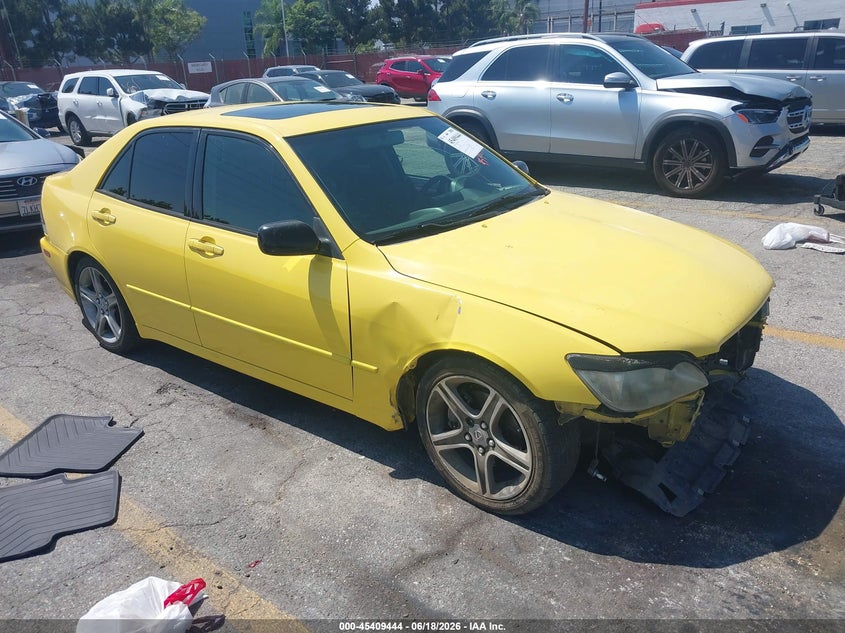 2001 Lexus Is 300 VIN JTHBD182210007475 IAAI salvage auction — FRONT END, Salvage (California), sold $475 on 2026-07-21 (photo 1)