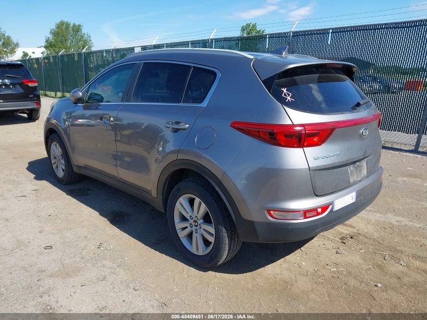 2019 Kia Sportage VIN KNDPMCAC5K7556571 IAAI salvage auction — THEFT, Mv-907A (New York), sold $4,000 on 2026-07-23 (photo 3)
