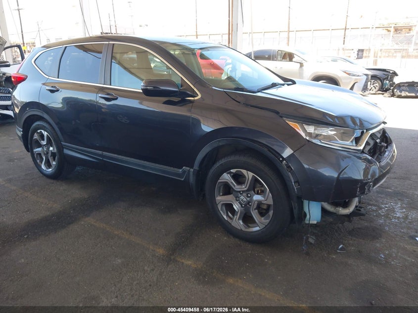 2017 Honda Cr-v VIN 7FARW1H58HE010398 IAAI salvage auction — FRONT END, Salvage (California), sold $8,600 on 2026-07-14 (photo 1)