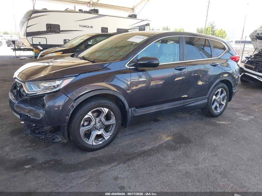 2017 Honda Cr-v VIN 7FARW1H58HE010398 IAAI salvage auction — FRONT END, Salvage (California), sold $8,600 on 2026-07-14 (photo 2)