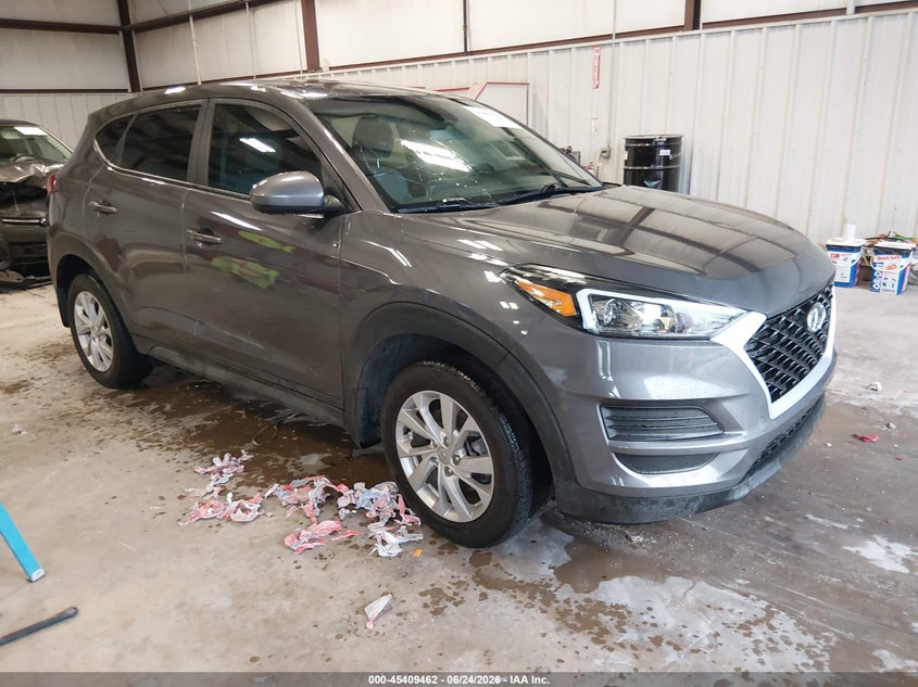 2021 Hyundai Tucson VIN KM8J23A49MU354854 IAAI salvage auction — HAIL, Salvage (Arkansas), sold $5,250 on 2026-07-30 (photo 1)