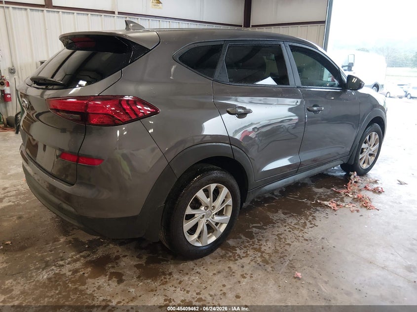 2021 Hyundai Tucson VIN KM8J23A49MU354854 IAAI salvage auction — HAIL, Salvage (Arkansas), sold $5,250 on 2026-07-30 (photo 4)