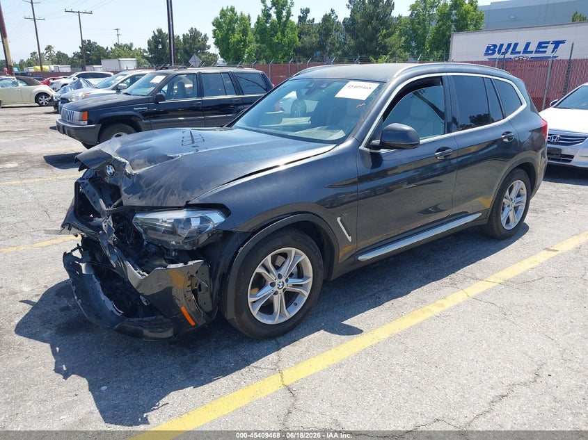 2019 BMW X3 VIN 5UXTR7C59KLR52868 IAAI salvage auction — FRONT END, Salvage (California), sold $25 on 2026-07-28 (photo 2)
