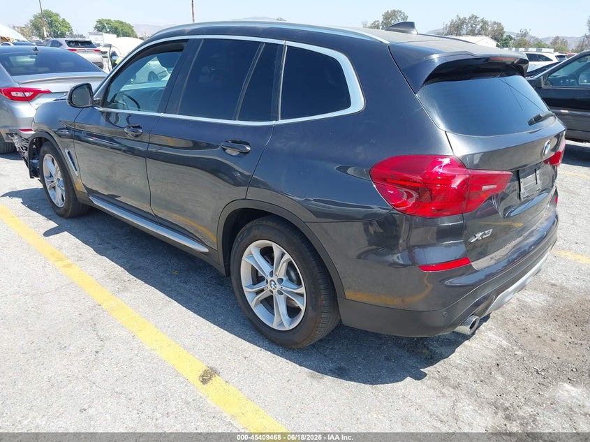 2019 BMW X3 VIN 5UXTR7C59KLR52868 IAAI salvage auction — FRONT END, Salvage (California), sold $25 on 2026-07-28 (photo 3)