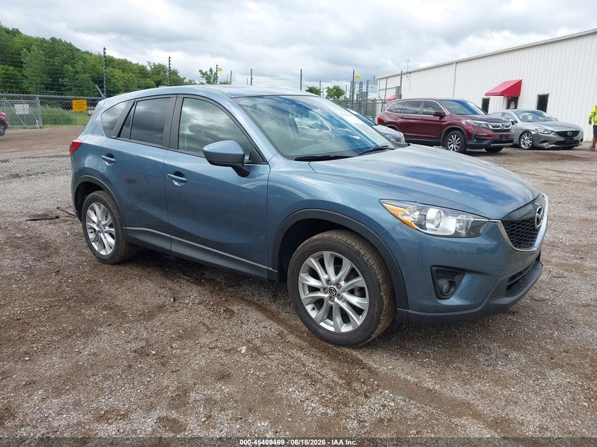2014 Mazda Cx-5 VIN JM3KE4DY0E0399685 IAAI salvage auction — LEFT FRONT, Salvage (Illinois), sold $2,650 on 2026-07-29 (photo 1)