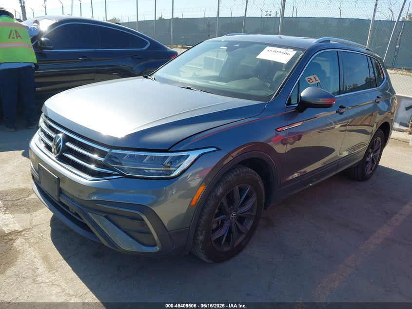 2022 Volkswagen Tiguan VIN 3VV3B7AX1NM177660 IAAI salvage auction — REPOSSESSION, Clear - Dealer Only (California), sold $10,100 on 2026-07-29 (photo 2)