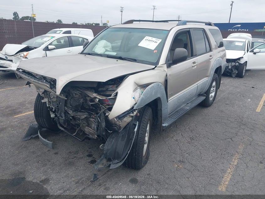 2003 Toyota 4runner VIN JTEZU14R230001970 IAAI salvage auction — FRONT END, Salvage (California), sold $2,100 on 2026-07-13 (photo 2)
