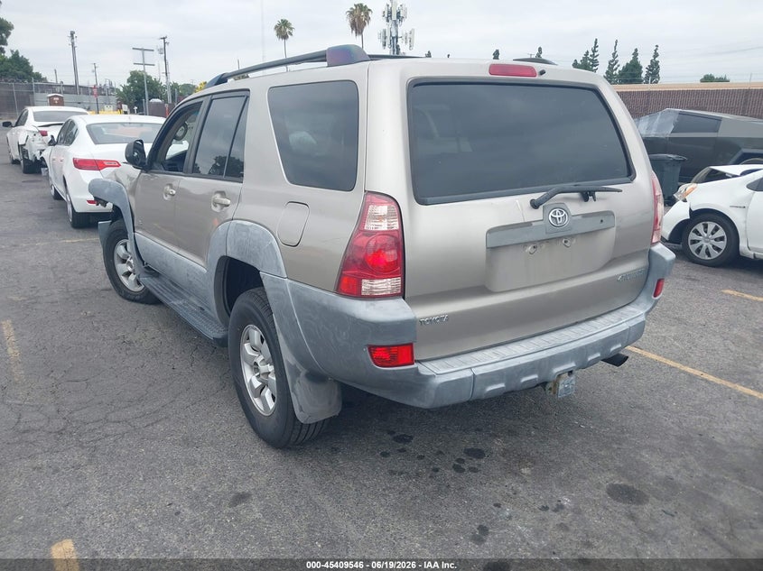 2003 Toyota 4runner VIN JTEZU14R230001970 IAAI salvage auction — FRONT END, Salvage (California), sold $2,100 on 2026-07-13 (photo 3)
