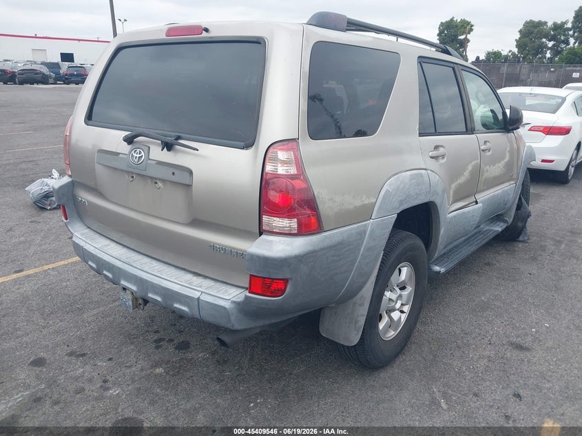 2003 Toyota 4runner VIN JTEZU14R230001970 IAAI salvage auction — FRONT END, Salvage (California), sold $2,100 on 2026-07-13 (photo 4)
