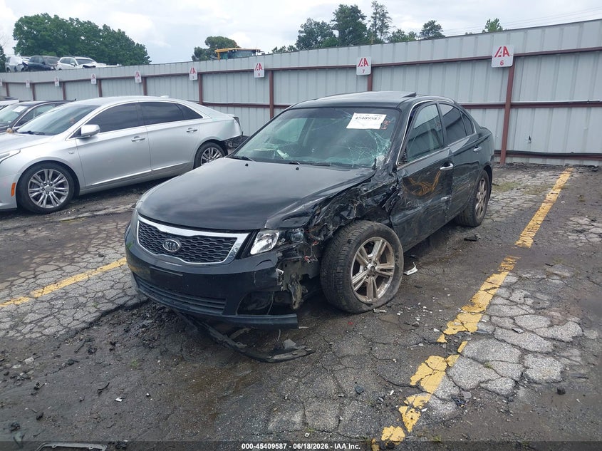 2010 Kia Optima VIN KNAGH4A43A5407568 IAAI salvage auction — SIDE, Salvage (Georgia), sold $200 on 2026-07-22 (photo 2)