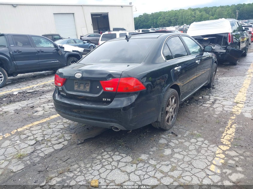 2010 Kia Optima VIN KNAGH4A43A5407568 IAAI salvage auction — SIDE, Salvage (Georgia), sold $200 on 2026-07-22 (photo 4)