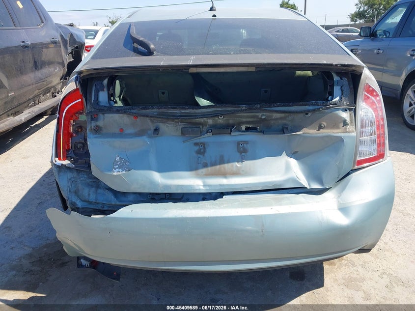 2012 Toyota Prius VIN JTDKN3DU0C5465541 IAAI salvage auction — REAR END, Salvage (California), sold $1,175 on 2026-07-16 (photo 6)