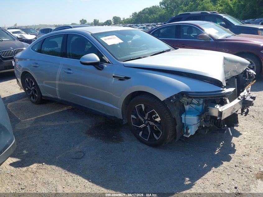 2024 Hyundai Sonata VIN KMHL64JA2RA369942 IAAI salvage auction — FRONT END, Enterprise Vehicles Salvage Only (Florida), sold $5,450 on 2026-07-22 (photo 1)