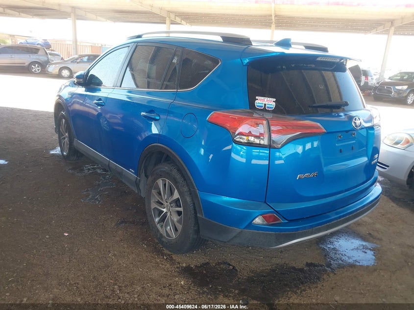 2017 Toyota Rav4 hybrid VIN JTMRJREV6HD076338 IAAI salvage auction — NORMAL WEAR, Clear (Arizona), sold $13,650 on 2026-07-14 (photo 3)