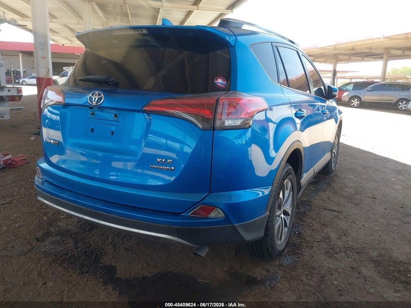 2017 Toyota Rav4 hybrid VIN JTMRJREV6HD076338 IAAI salvage auction — NORMAL WEAR, Clear (Arizona), sold $13,650 on 2026-07-14 (photo 4)
