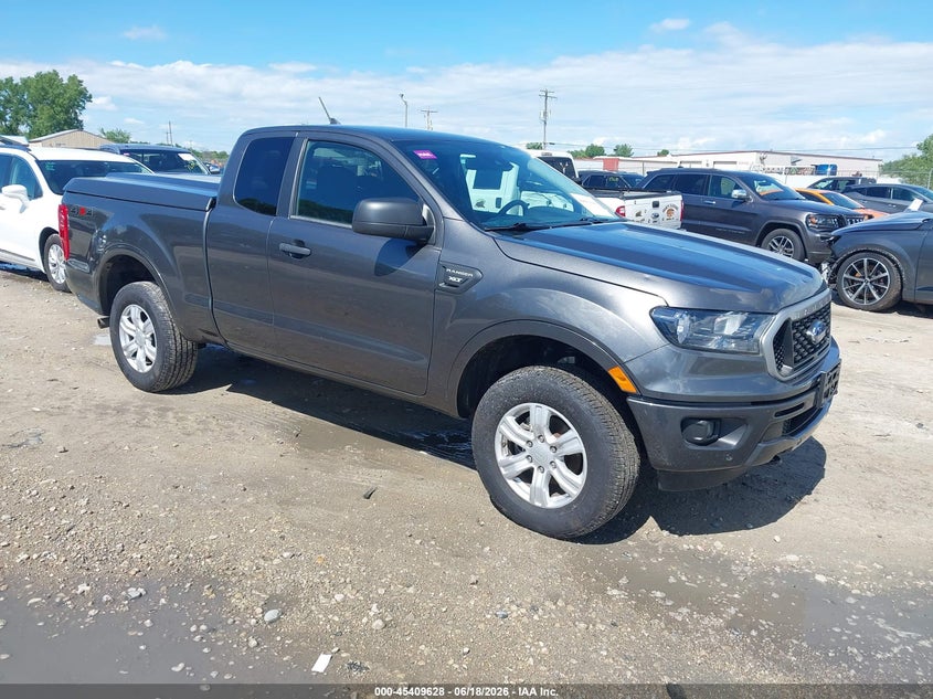 2019 Ford Ranger VIN 1FTER1FH8KLA23039 IAAI salvage auction — HAIL, Clear (Wisconsin), sold $8,400 on 2026-07-09 (photo 1)