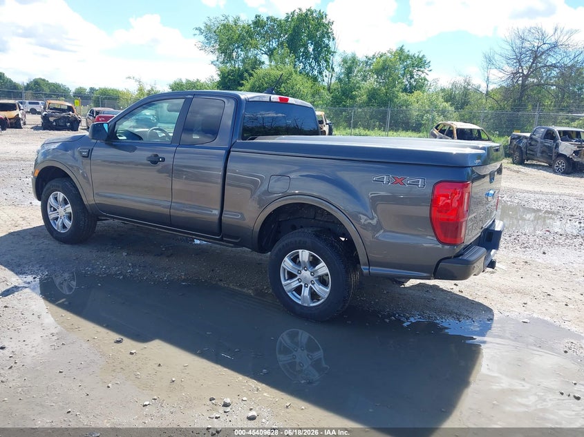 2019 Ford Ranger VIN 1FTER1FH8KLA23039 IAAI salvage auction — HAIL, Clear (Wisconsin), sold $8,400 on 2026-07-09 (photo 3)