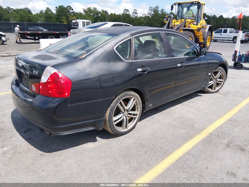 2007 Infiniti M35 VIN JNKAY01E27M310899 IAAI salvage auction — FRONT END, Salvage (South Carolina), sold $350 on 2026-07-08 (photo 4)