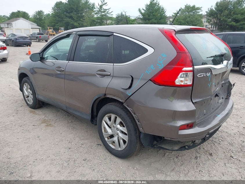 2016 Honda Cr-v VIN 5J6RM4H59GL095664 IAAI salvage auction — REAR END, Salvage (New Jersey), sold $4,800 on 2026-08-01 (photo 3)