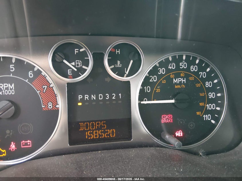 2006 Hummer H3 VIN 5GTDN136X68304531 IAAI salvage auction — MECHANICAL, Certificate Of Title (Montana), sold $875 on 2026-08-31 (photo 7)