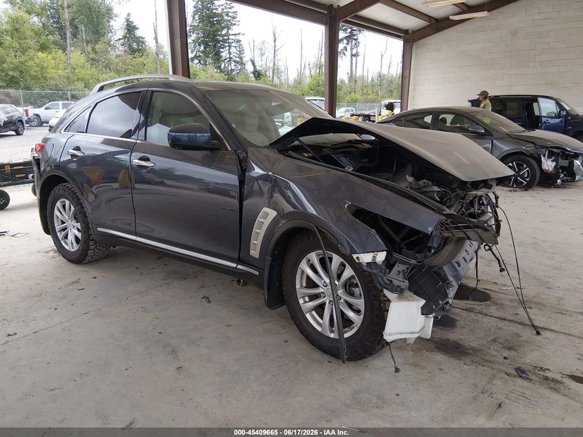 2009 Infiniti Fx35 VIN JNRAS18W29M151523 IAAI salvage auction — FRONT END, Bill Of Sale (Washington), sold $450 on 2026-07-08 (photo 1)