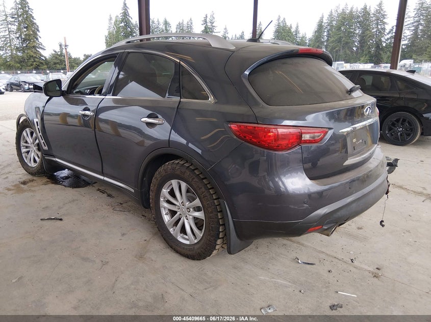 2009 Infiniti Fx35 VIN JNRAS18W29M151523 IAAI salvage auction — FRONT END, Bill Of Sale (Washington), sold $450 on 2026-07-08 (photo 3)