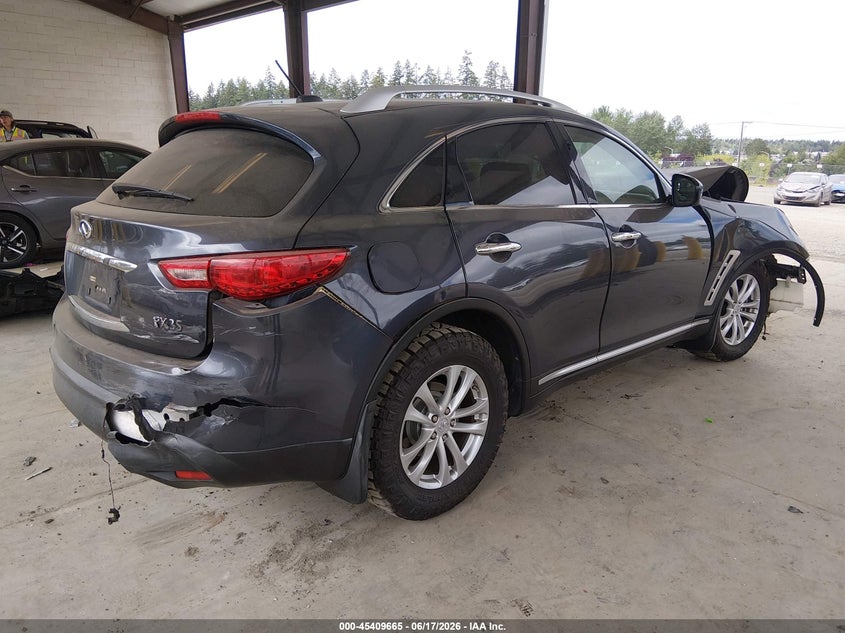 2009 Infiniti Fx35 VIN JNRAS18W29M151523 IAAI salvage auction — FRONT END, Bill Of Sale (Washington), sold $450 on 2026-07-08 (photo 4)