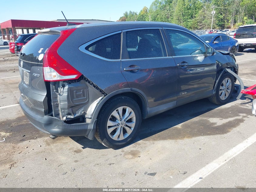 2013 Honda Cr-v VIN 2HKRM4H74DH645084 IAAI salvage auction — FRONT END, Salvage (North Carolina), sold $2,100 on 2026-07-11 (photo 4)