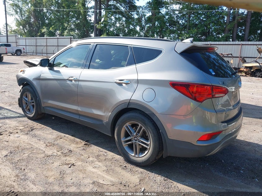 2017 Hyundai Santa fe VIN 5XYZU3LB9HG444347 IAAI salvage auction — FRONT END, Salvage (Arkansas), sold $1,750 on 2026-07-30 (photo 3)