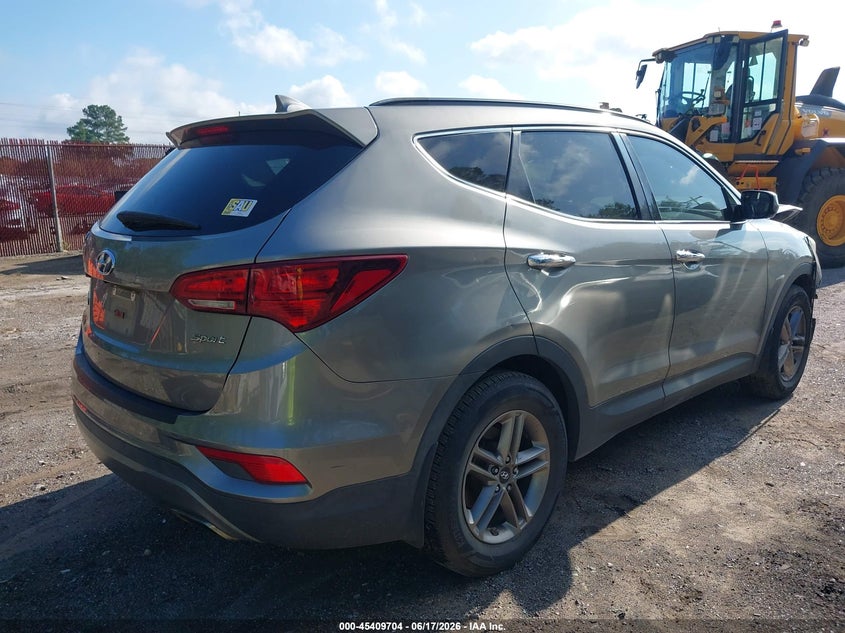 2017 Hyundai Santa fe VIN 5XYZU3LB9HG444347 IAAI salvage auction — FRONT END, Salvage (Arkansas), sold $1,750 on 2026-07-30 (photo 4)