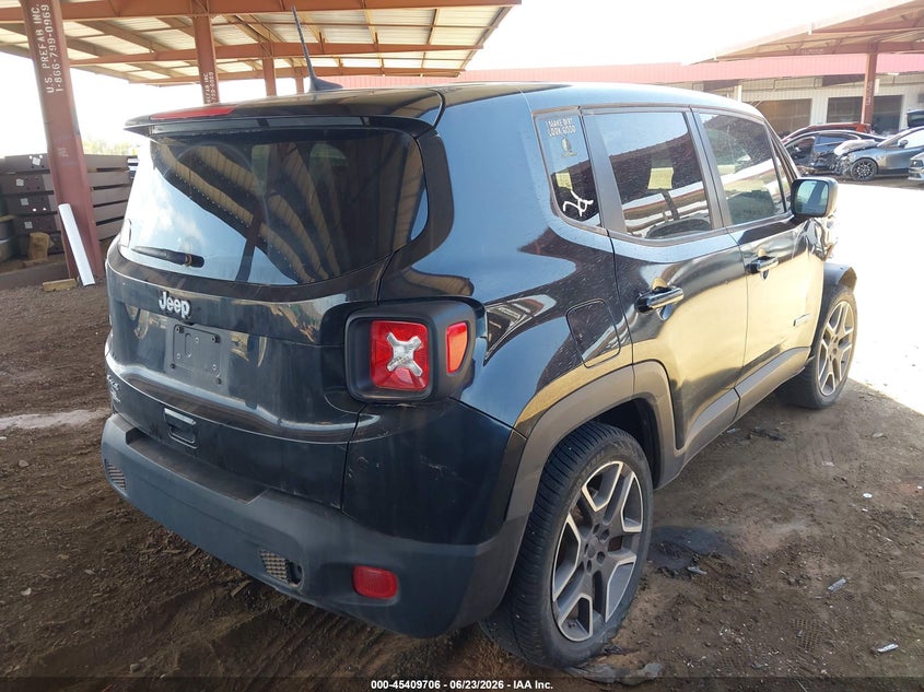 2020 Jeep Renegade VIN ZACNJBAB6LPL86479 IAAI salvage auction — RIGHT FRONT, Salvage (Arizona), sold $2,000 on 2026-07-28 (photo 4)