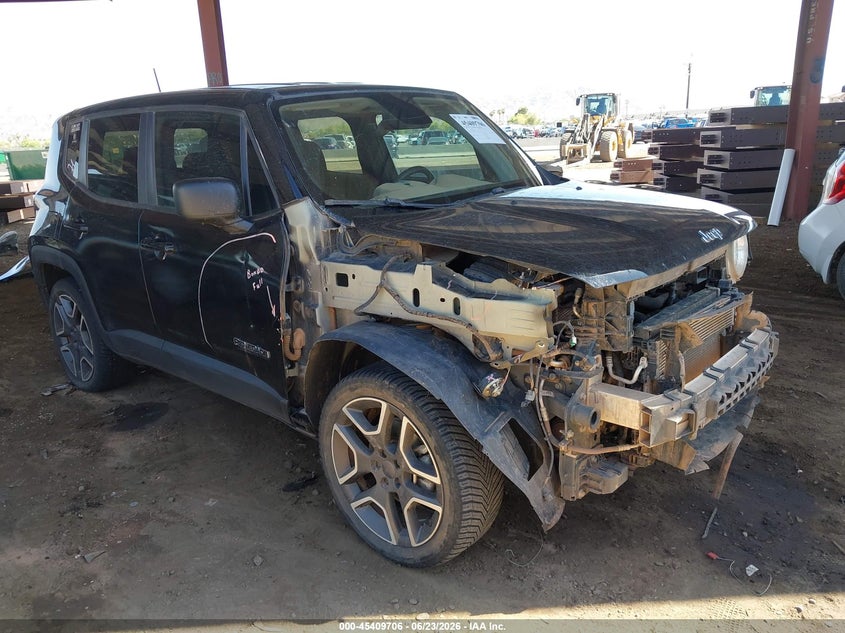 2020 Jeep Renegade VIN ZACNJBAB6LPL86479 IAAI salvage auction — RIGHT FRONT, Salvage (Arizona), sold $2,000 on 2026-07-28 (photo 6)
