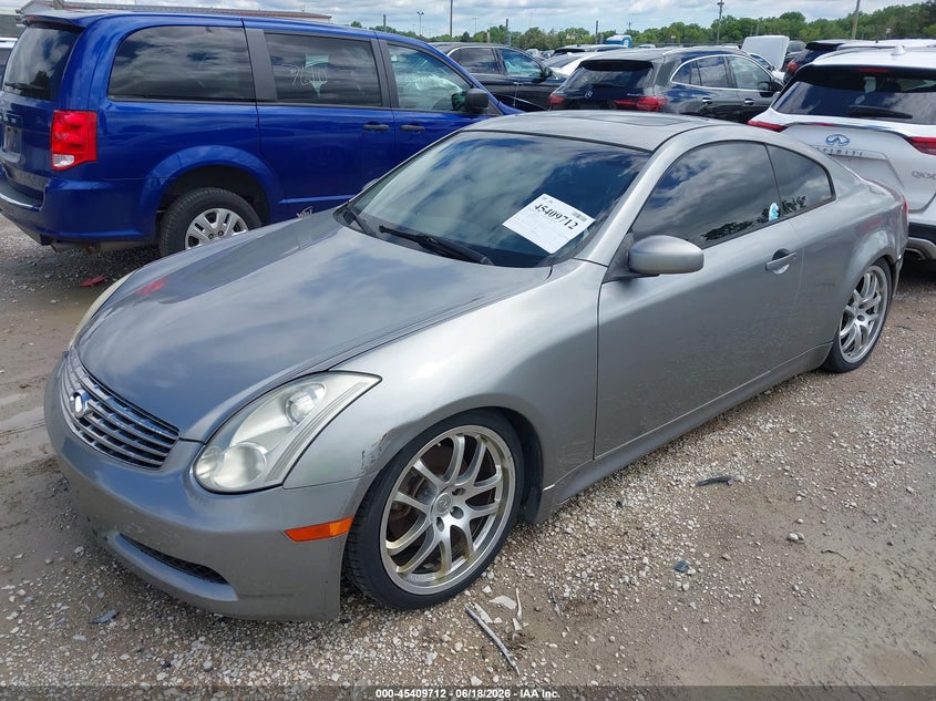 2006 Infiniti G35 VIN JNKCV54E66M715771 IAAI salvage auction — NORMAL WEAR, Clear (Illinois), sold $550 on 2026-07-14 (photo 2)