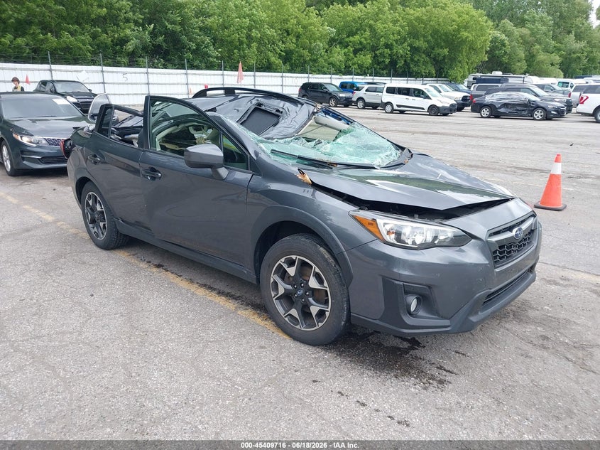 2020 Subaru Xv VIN JF2GTAEC4L8253618 IAAI salvage auction — STORM DAMAGE, Clear (Michigan), sold $825 on 2026-07-27 (photo 1)