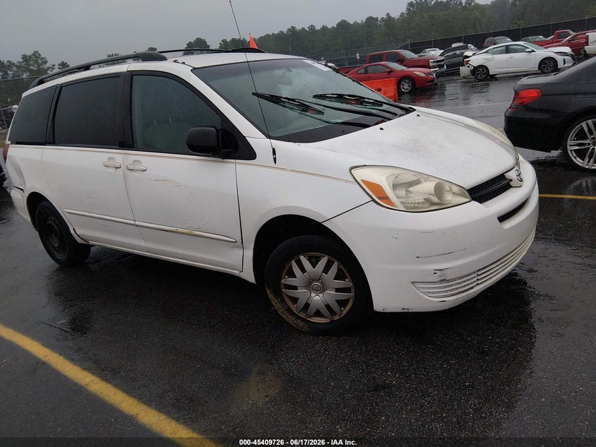 2005 Toyota Sienna VIN 5TDZA23C25S373194 IAAI salvage auction — NORMAL WEAR, Clear (North Carolina), sold $525 on 2026-07-29 (photo 1)