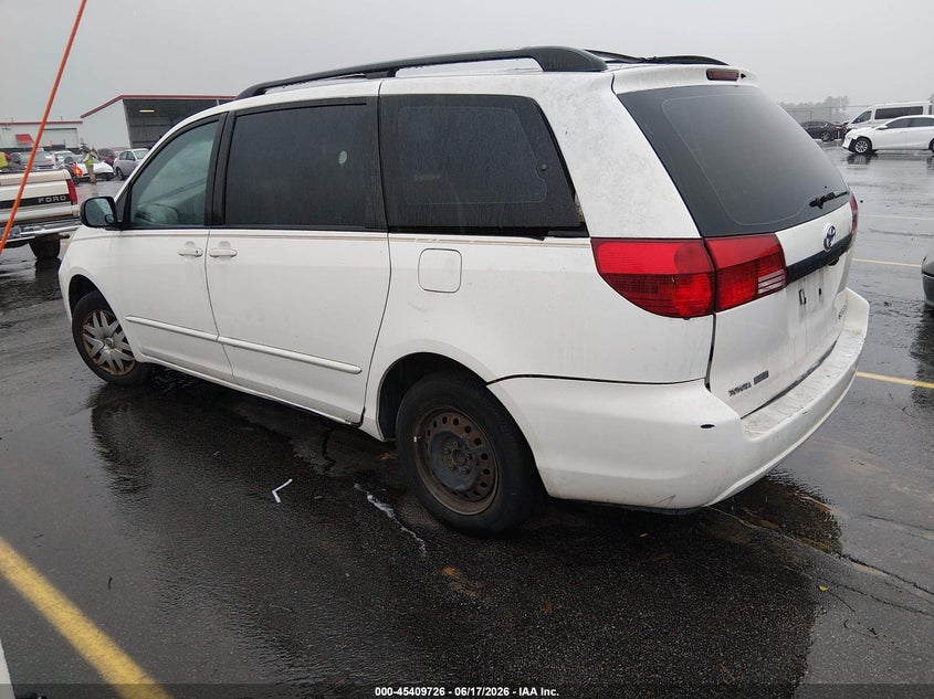 2005 Toyota Sienna VIN 5TDZA23C25S373194 IAAI salvage auction — NORMAL WEAR, Clear (North Carolina), sold $525 on 2026-07-29 (photo 3)